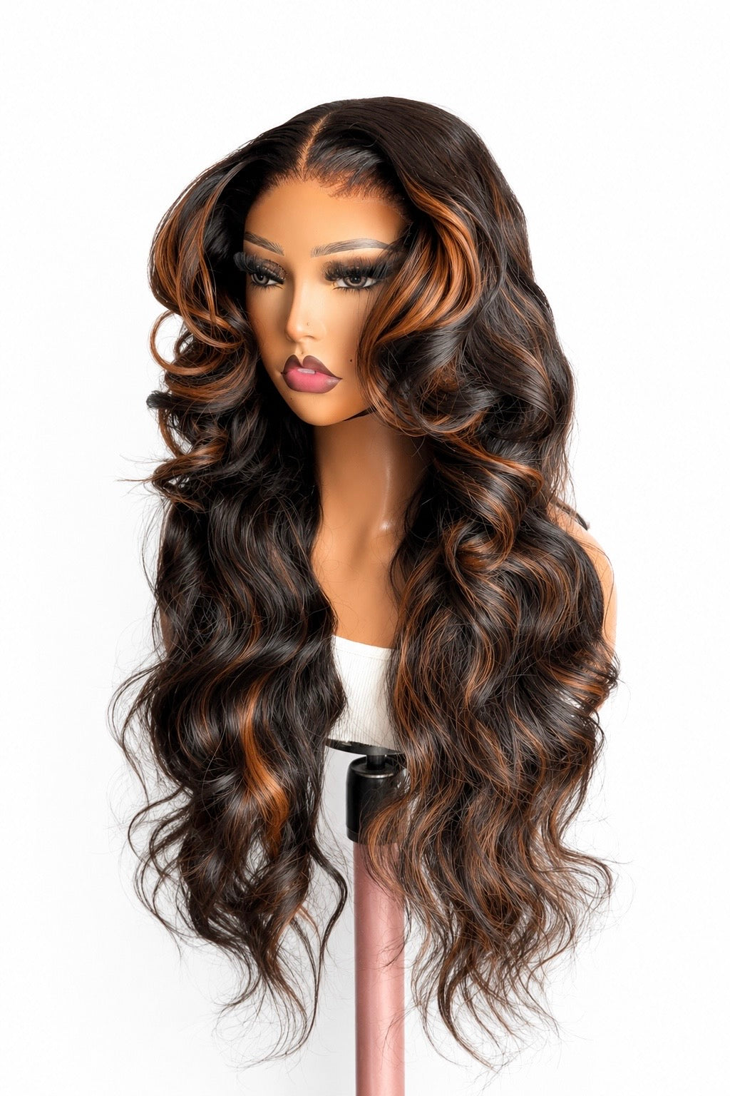 28” Layered Face-Framed Glueless Wig (PRE-ORDER - Ships in 2-3 Weeks)
