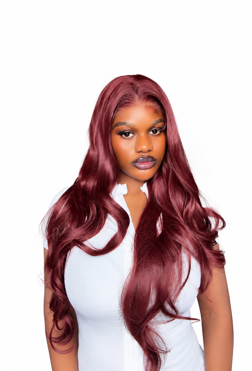 Spiced Wine Body Wave Wig