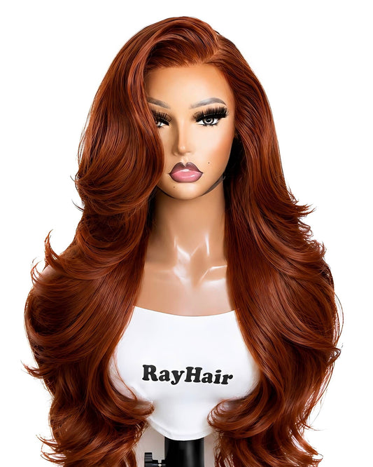 Copper Velvet — Layered Glueless Wig (PRE-ORDER - Ships in 3-4 Weeks)