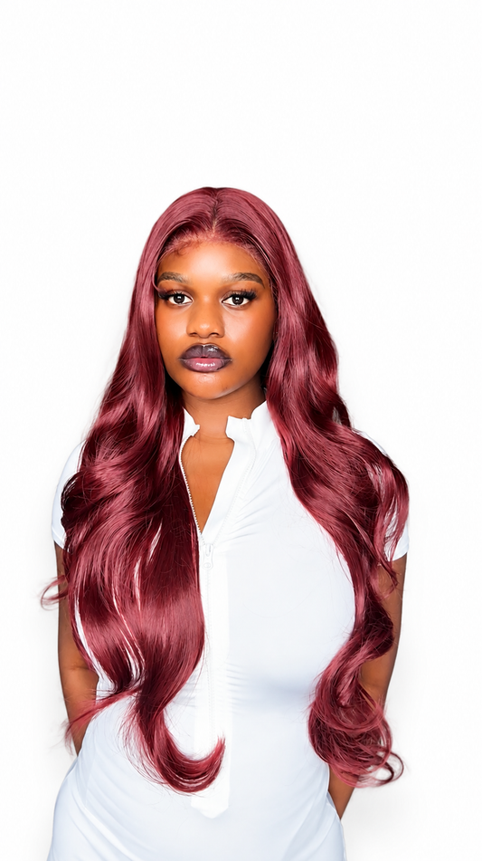 Spiced Wine Body Wave Wig
