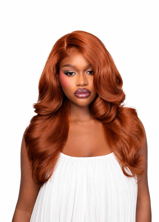 Copper Velvet — 22” Layered Glueless Wig
