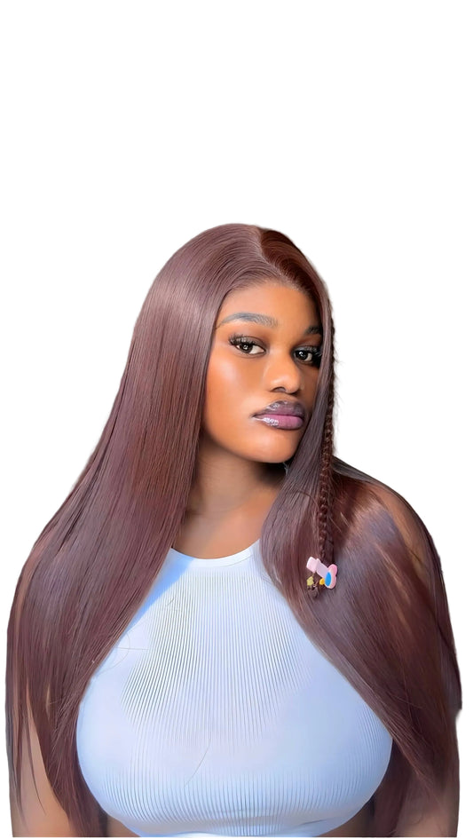 Bone straight replica (Glueless;24") (PRE-ORDER - Ships in 2-3 Weeks)