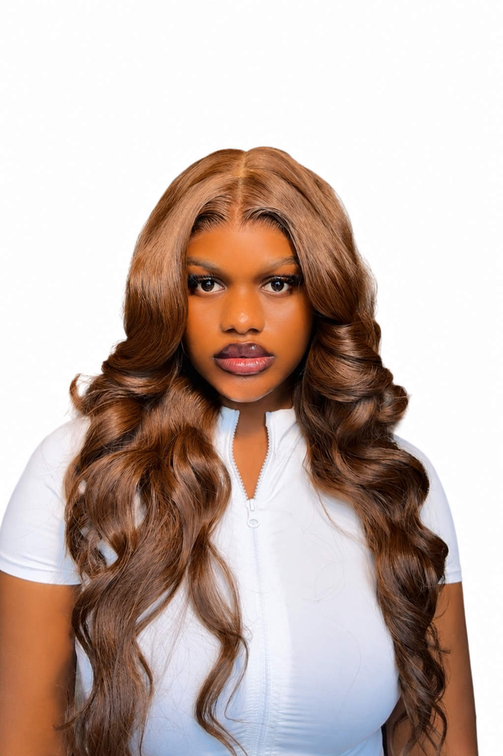 Deep Chestnut Brown Body Wave Wig